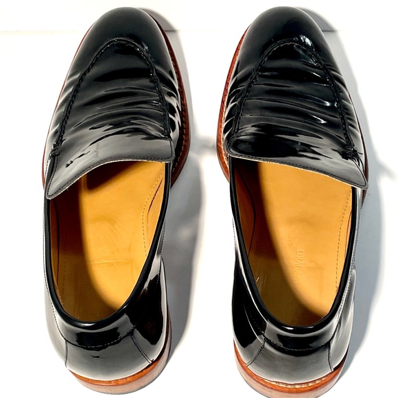 Limited Edition ‘Dragan Mrdja’ Men’s Patent Leather Slip On Loafer - Picture 5 of 7
